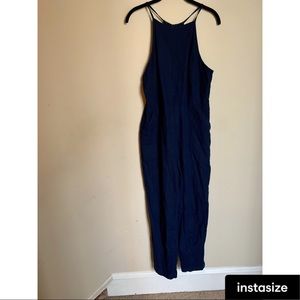 Navy Blue Urban Outfitters jumpsuit